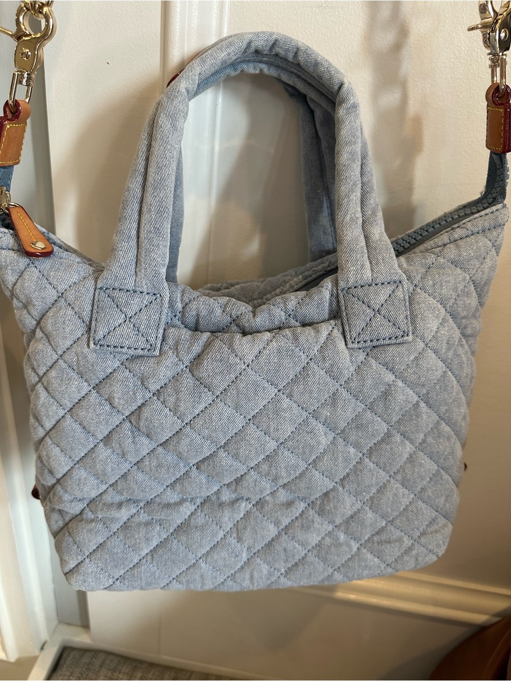 MZ WALLACE True Light Denim Quilted small
Sutton - Picture 8 of 13